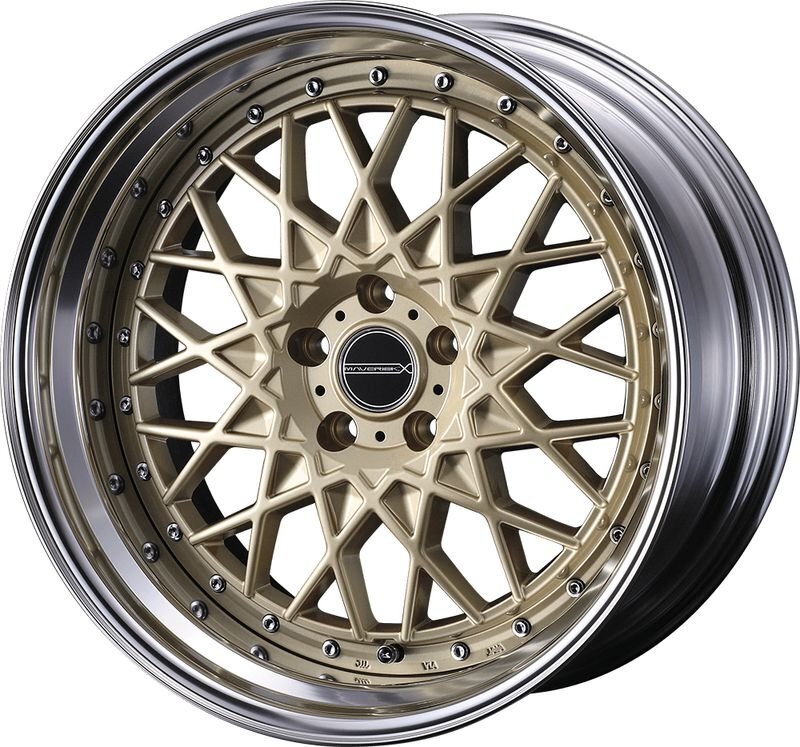 Weds マーベリック 1613 M 18インチ×9.5J 5-114.3 Rリム ウェッズ ホイール MAVERICK SMRI-GLD/GLAZ-BLK/HYPMTL-BLK 18x9.5J