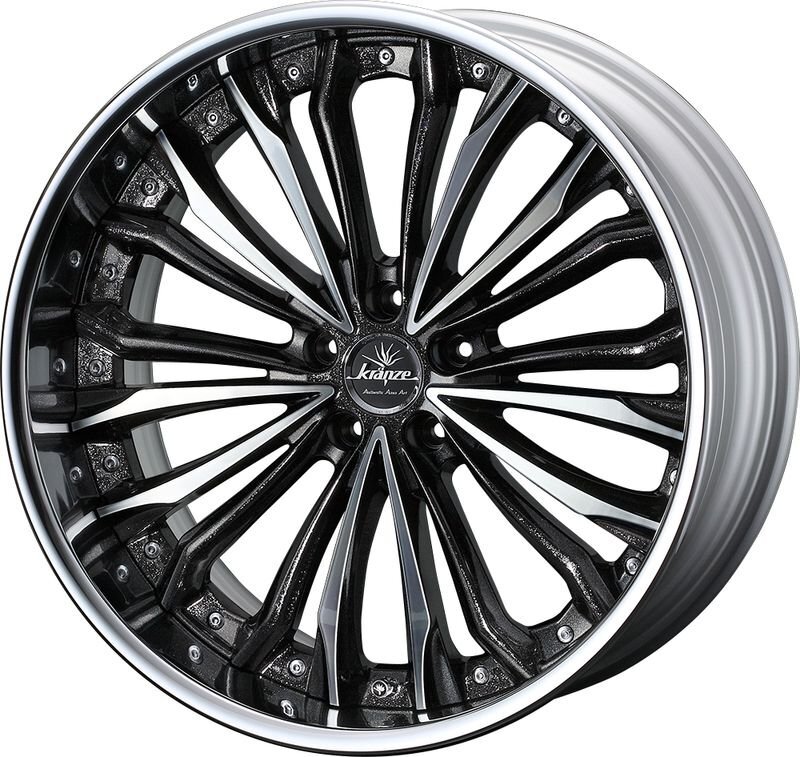 Weds クレンツェ フェルゼン 20インチ×12.5J 5-114.3 Rリム ウェッズ ホイール Kranze Felsen GBLK/POL/SBC-POL/HYP-CHR 20x12.5J