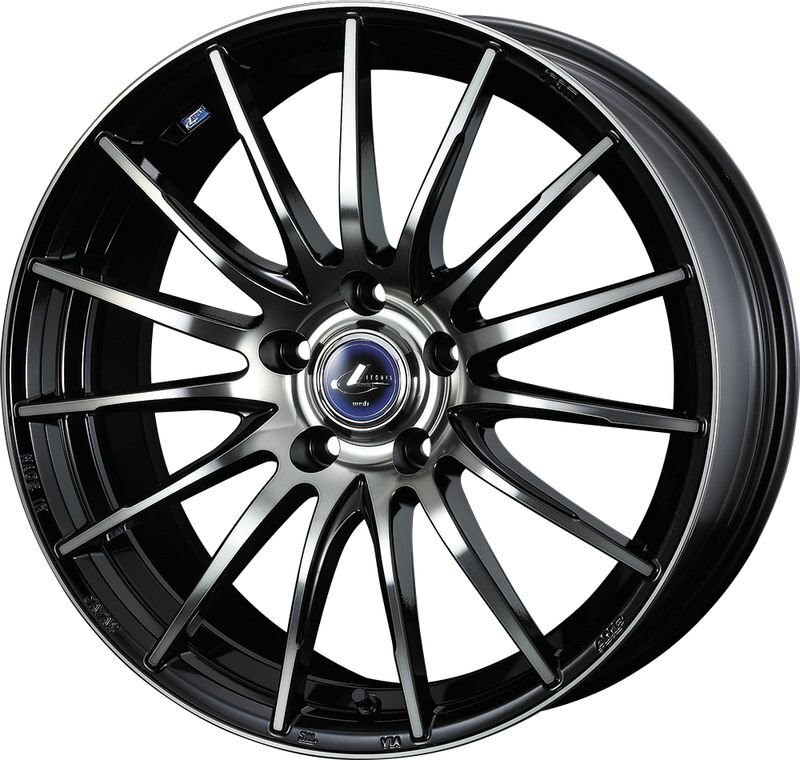 Weds レオニス ナヴィア05 16インチ×6.5J +40 5-114.3 ウェッズ ホイール LEONIS NAVIA 05 BPB 16x6.5J