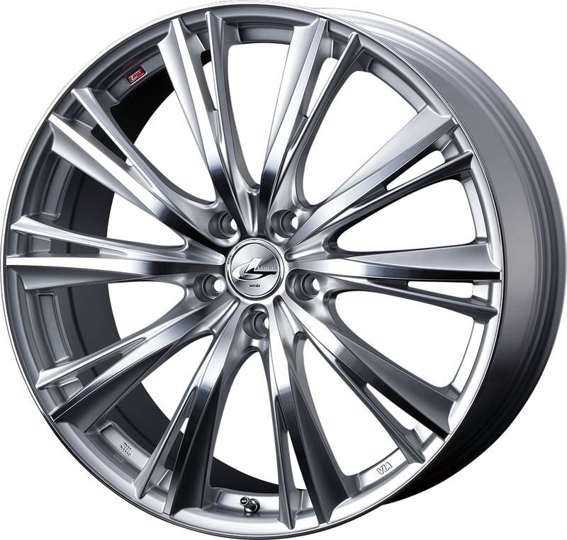 Weds レオニス WX 15インチ×6J +50 5-114.3 ウェッズ ホイール LEONIS HSMC 15x6J