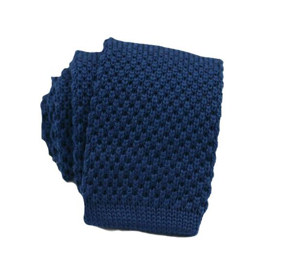 【新品】送料無料 Helios KNIT TIE NAVY・ニットタイ・メンズ・ビジネス・フォーマル・カジュアル・冠婚葬祭・プレゼント・無地・4280
