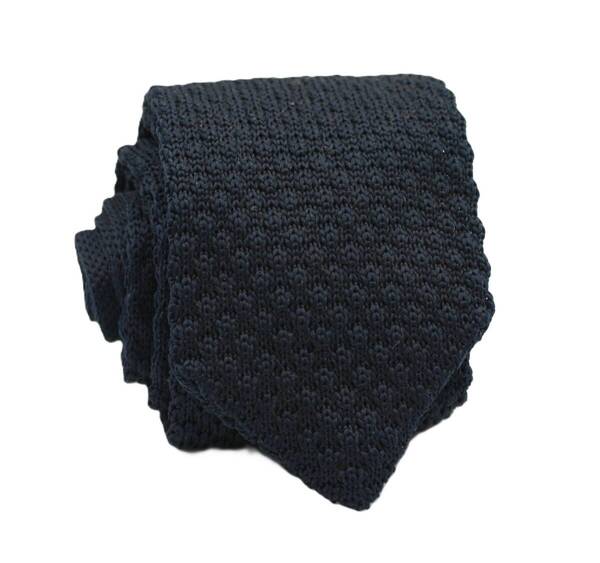 【新品】送料無料 Helios BLADE KNIT TIE NAVY・ニットタイ・メンズ・ビジネス・フォーマル・カジュアル・冠婚葬祭・プレゼント・無地