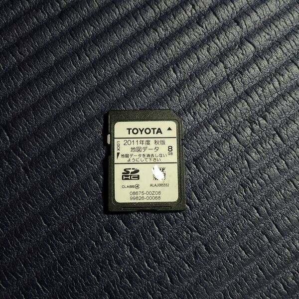 トヨタ 地図 ナビ 2011年度 8GB SDカード
