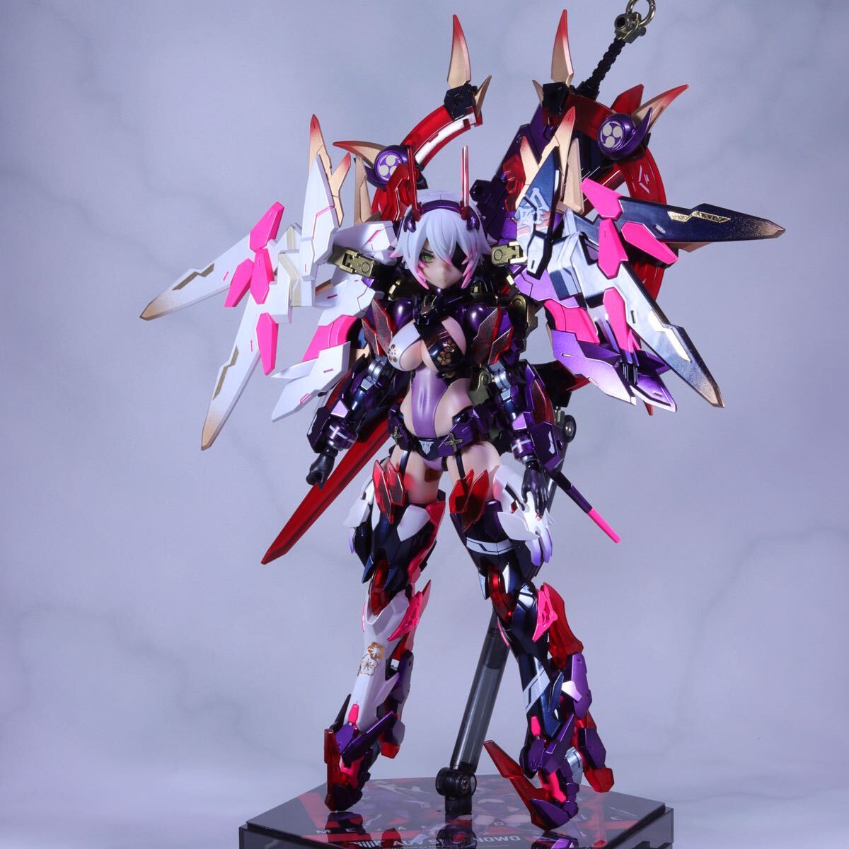 Yahoo!オークション - 皇巫 スサノヲ 紅蓮 塗装 完成品 メガミ