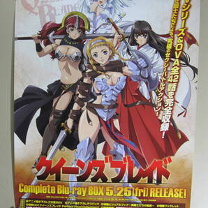 送無/匿名宅配☆ クイーンズブレイド アニメ ポスター (M-1