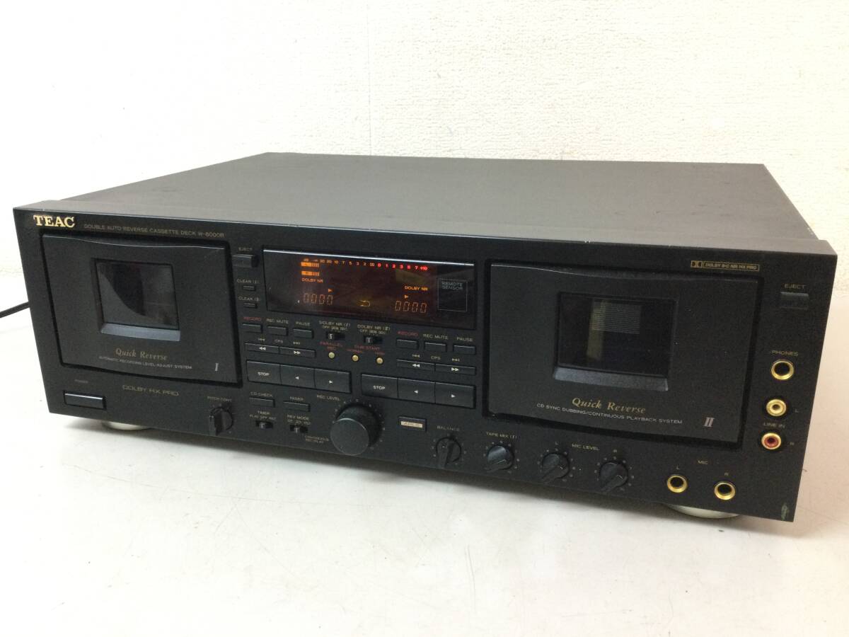 Yahoo!オークション -「teac w-6000r」の落札相場・落札価格 Yahoo!オークション -「teac w-6000r」の落札相場・落札価格