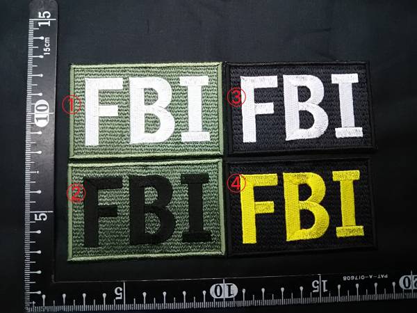 Yahoo!オークション -「fbi パッチ」(小物、アクセサリー