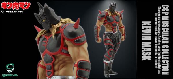 CCP CMC NO.EX ケビンマスク アドベント 原作 ブラックメタリック × レッド キン肉マン スパイスシード spiceseed