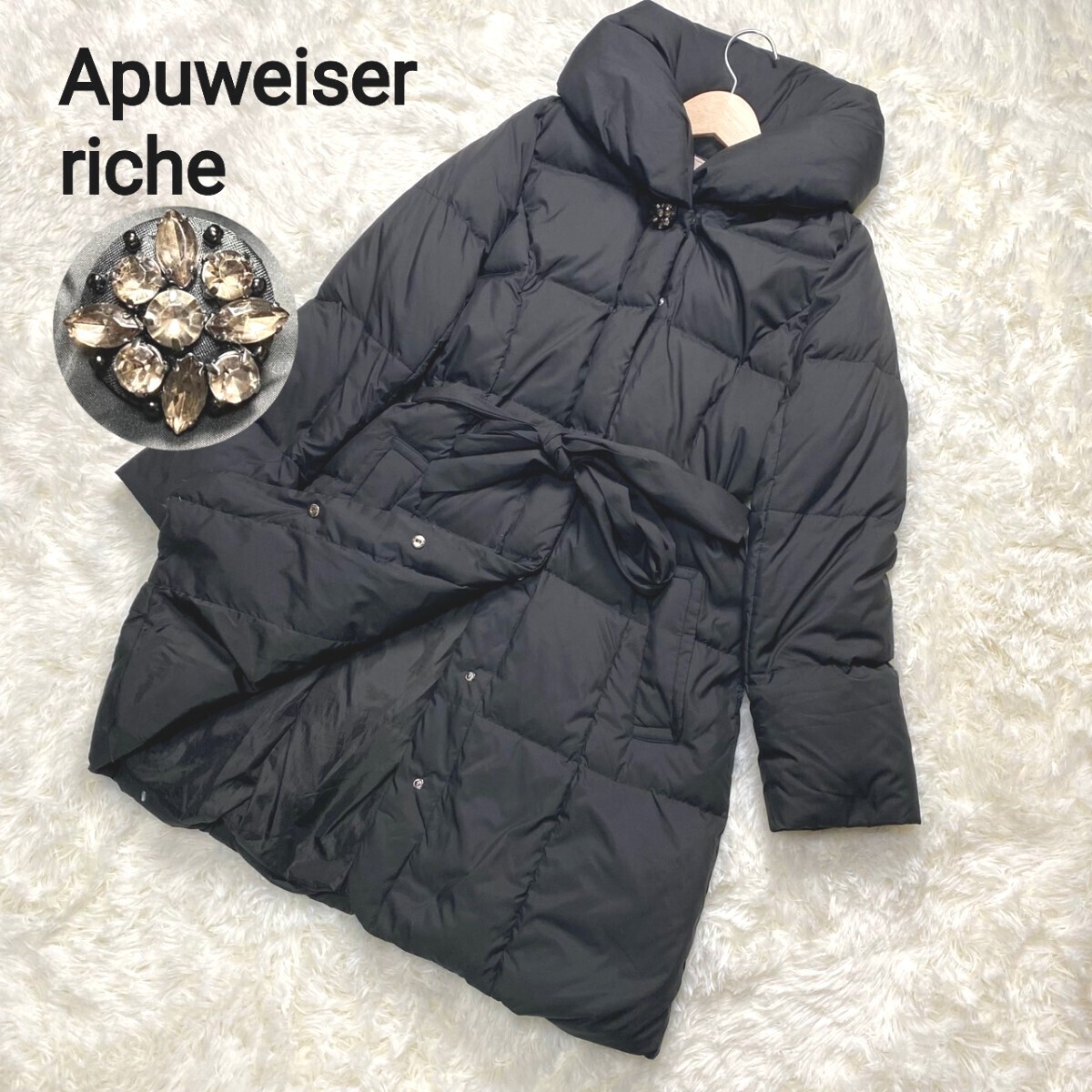 Apuweiser-riche（アプワイザーリッシェ）の「ビジュー付ロング