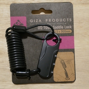 GIZA PRODOCT OS-1005 ギザ プロダクツ サドルロック 鍵 ダイヤル式 ブラック