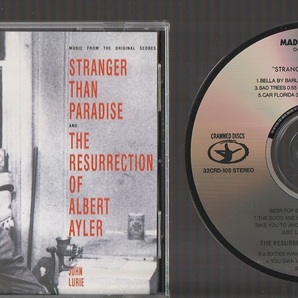 即決 送料込み JOHN LURIE ジョン・ルーリー STRANGER THAN PARADISE ストレンジャー・ザン・パラダイス 32CRD105 国内盤CD ジャームッシュ