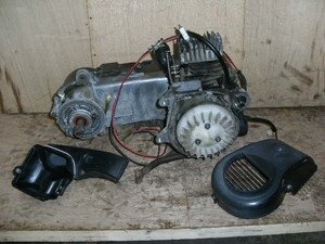 SD5085 アクティブ50/ ACTIVE エンジン実動/空冷 2st 単気筒 35R-5471