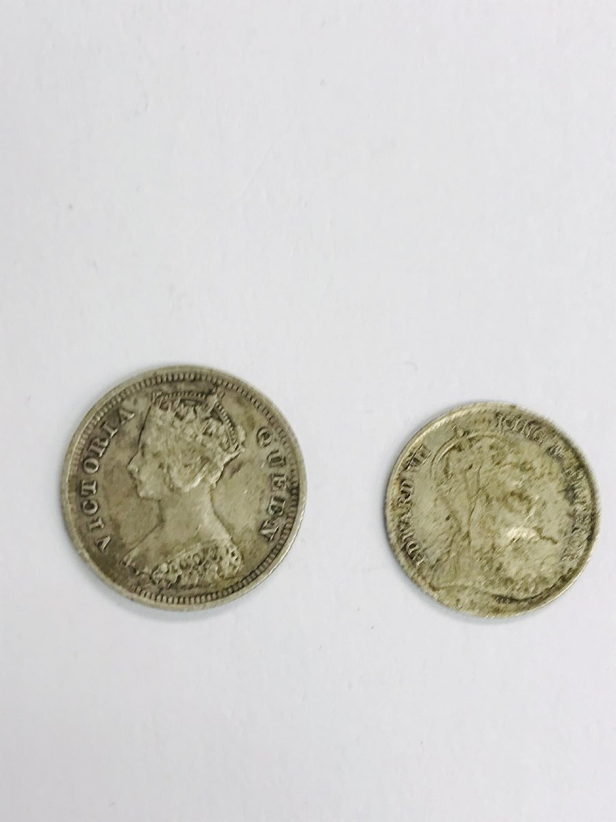 Yahoo!オークション - 【家族私物】銀貨 英国領香港10セント銀貨