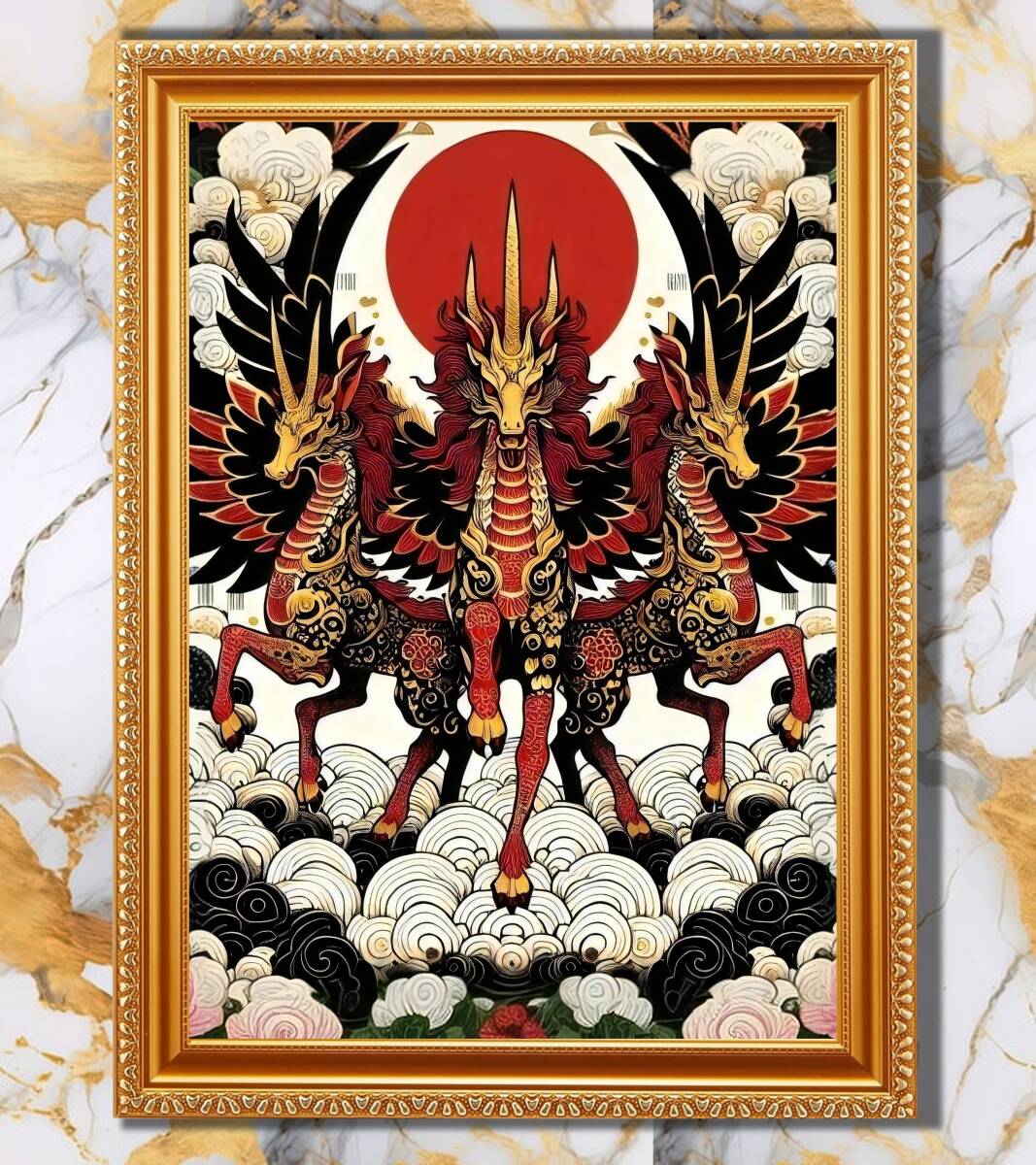 2025年最新】Yahoo!オークション -キリン kirin(絵画)の中古品