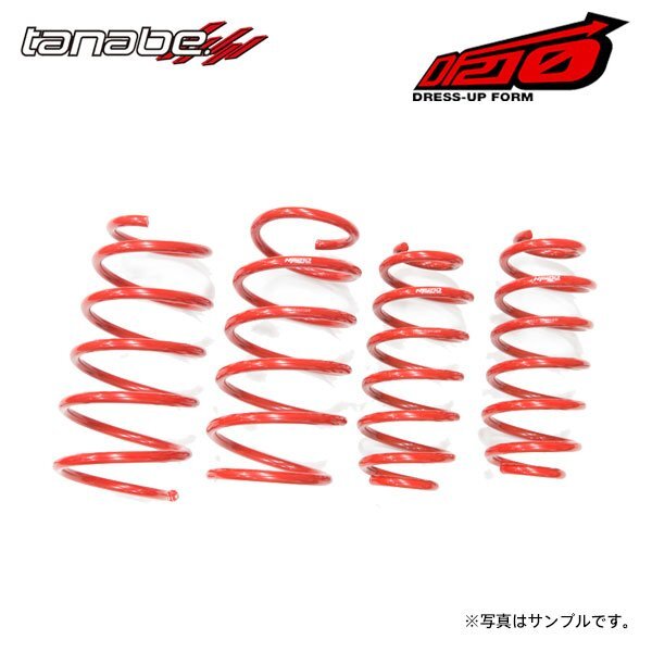 tanabe タナベ サステック DF210 ダウンサス 1台分 ステップワゴン RP1 H27.4~R4.5 L15B TB FF