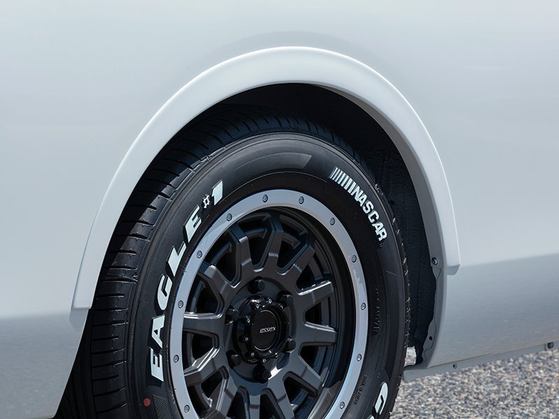 CRS ESSEX リーガルフェンダー ABS製 未塗装 NV350キャラバン E26 2012年6月~ 全車共通