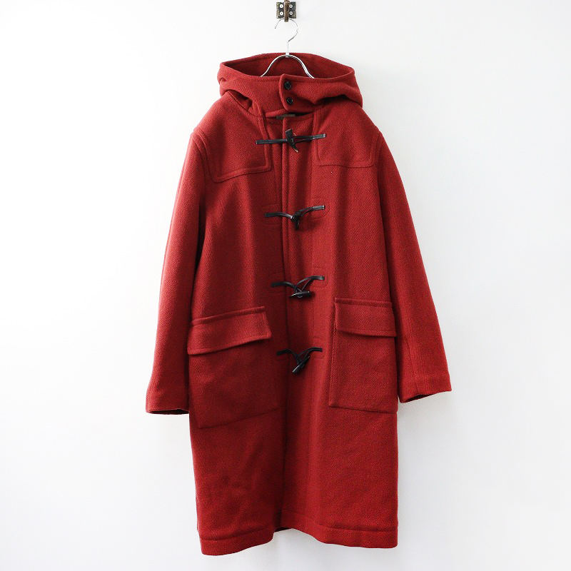 Traditional Weather wear トラディショナルウェザーウェア ダッフルコート S/ ワインレッド【2400014246568】