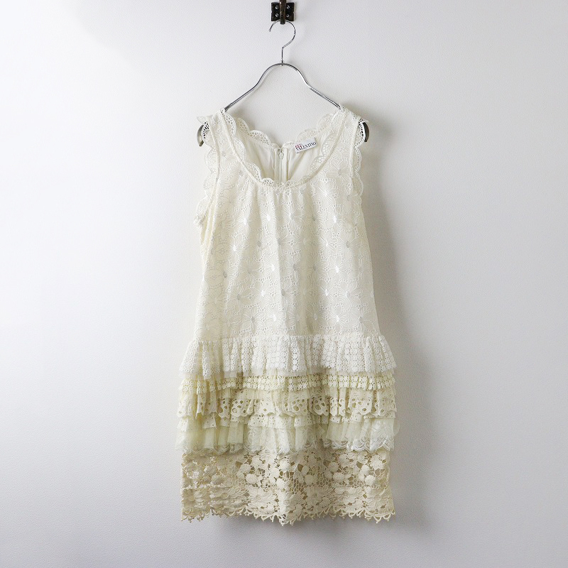 レッドヴァレンティノ ワンピース 花柄 ＃40 【中古】 Red