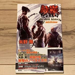 初版帯付 鉄拳 TEKKEN the dark history of mishima 矢野隆 バンダイナムコゲームス監修 集英社刊 BANDAINAMCO