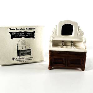 【送料無料・長期保管未使用品001】クラッシックファニチャーコレクション ドール家具 ミラー付きシンクミニチュア