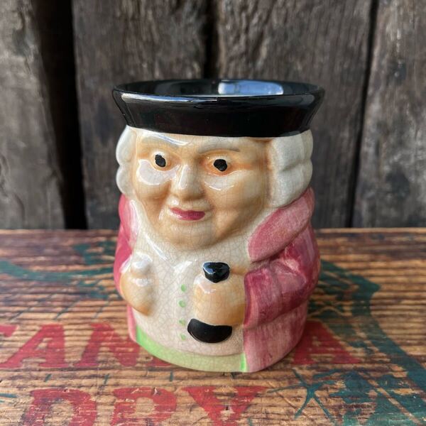 【England vintage】Toby Jug トビージャグ イギリス ビンテージ