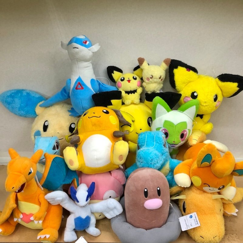ポケモン ディグダ ぬいぐるみクッション3体セット ダグトリオ