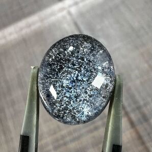 高品質 プラネタリウム 星空 デュモルチェライトインクォーツ ルース 5-9