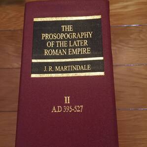 【希少本・洋書】The Prosopography of the Later Roman Empire: Volume 2, AD 395-527 【後期ローマ帝国人物事典・英語版】
