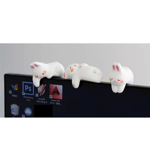 車 ダッシュボード装飾 かわいい うさぎの置物 インテリア装飾 3点セット