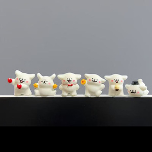 車 ダッシュボード装飾 置物 インテリア装飾 6点セット