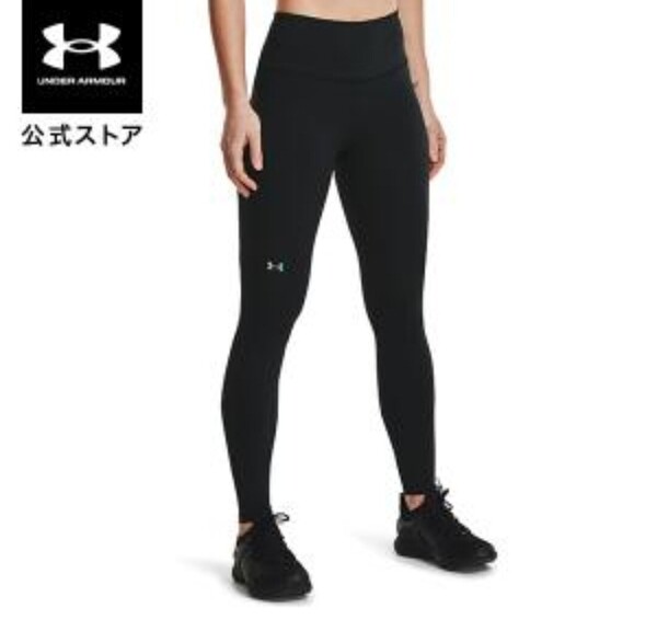 アンダーアーマー UA レディース トレーニング ラッシュ レギンス 1368181 001 ブラック MDサイズ 新品 未使用 送料無料