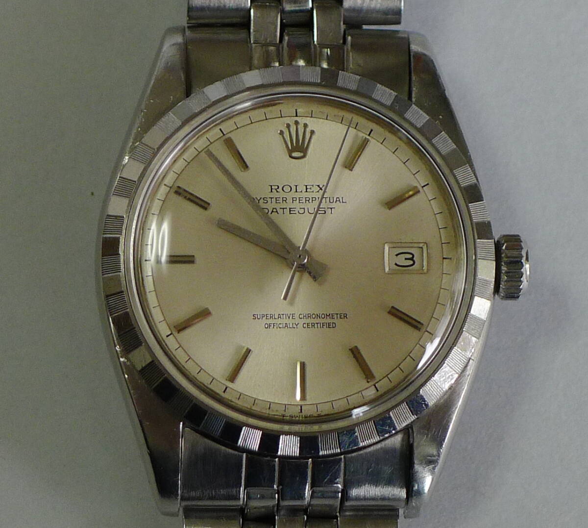 ロレックス オイスターパーペチュアル デイトジャスト Ref.6605