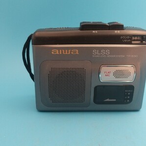 K2401 aIwa TP-530 カセットプレーヤー / 簡易確認&簡易清掃&再生&音出しOK 現状品 送料無料