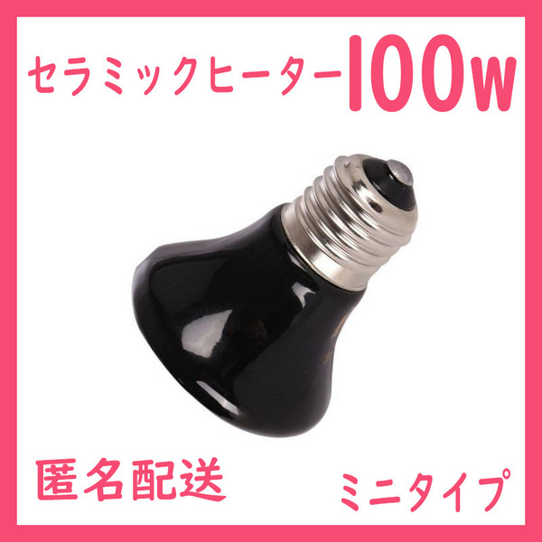 100W★3個★ミニ★セラミックヒーター(爬虫類ライト)B0263