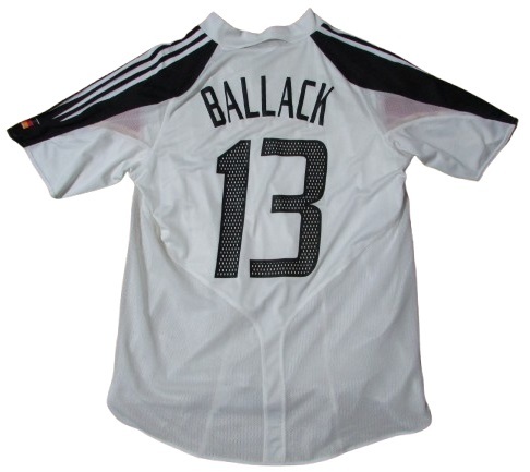 【値下げしました】ドイツ代表　ミヒャエル・バラック ユニフォーム 2004ドイツ代表 バラック adidasオフィシャルユニフォーム