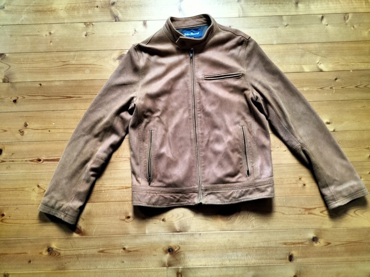 希少 バックスキン Urban Research 本革 シングル ライダース ジ