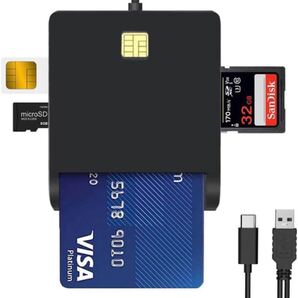 カードリーダー マイナンバーカード対応 IC/SDカードリーダー 接触型