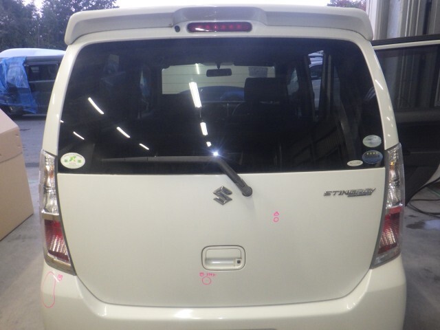ワゴンR DBA-MH23S バックドアASSY スティングレーX K6A CVT Z7T C02 オートモーティブ M2L2 69100-70K10
