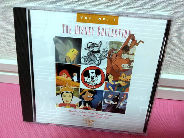 「THE DISNEY COLLECTION Vol.1」輸入盤CD/ディズニーコレクション ミッキーマウス ピノキオ シンデレラ他~ほぼ美品!