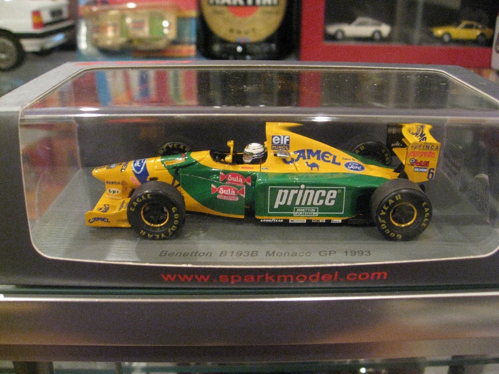 1:43 diecast Onyx 176D Benetton Ford B193B #5, Killer Loop