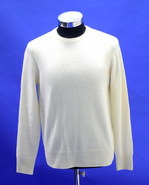 BROOKS BROTHERS (ブルックスブラザーズ) カシミヤ サドルショルダー クルーネックセーターCashmere Crew-Neck Knit Sweaterカシミア100%