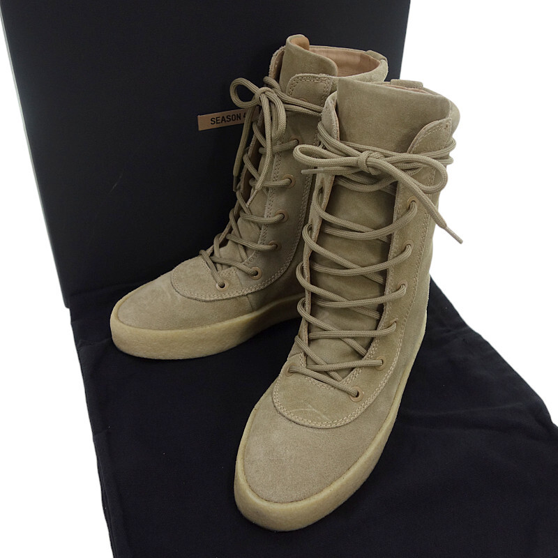 美品・登坂広臣着用】YEEZY SEASON2 CREPE BOOT 40