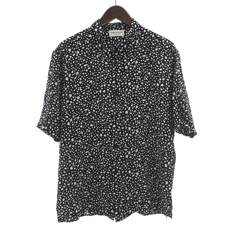 美品！SAINT LAURENT ショートカラーシャツ 39 Yahoo!オークション -「saint laurent シャツ 39」の落札相場