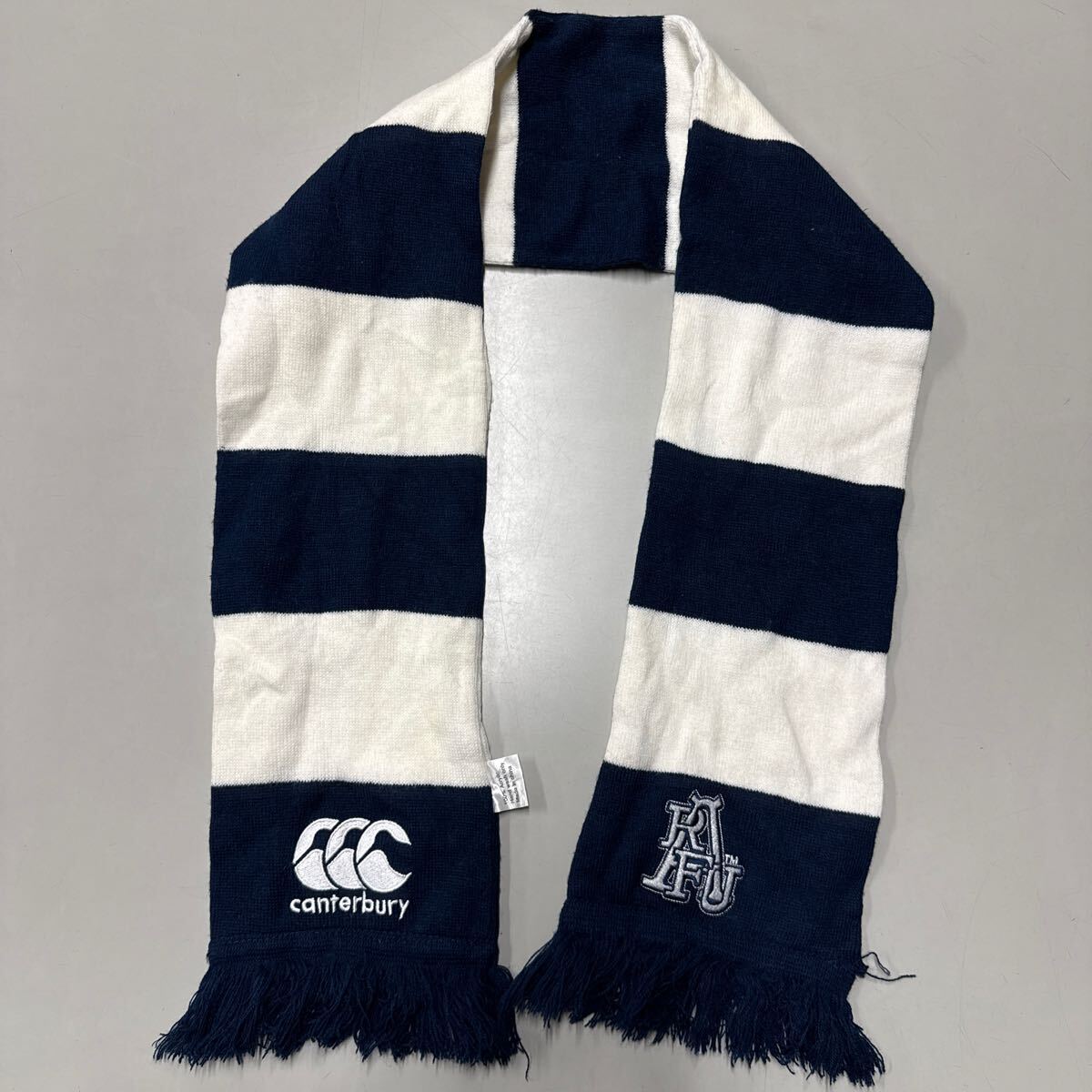 カンタベリー canterbury ボーダー マフラー 