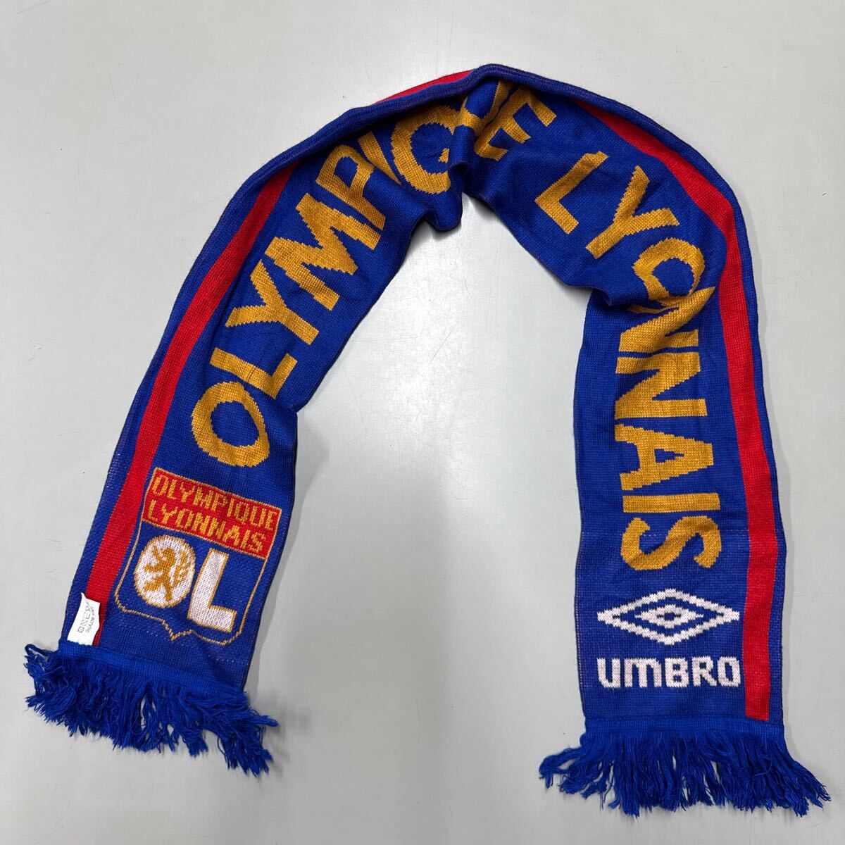 アンブロ UMBRO マフラー アクリル マフラー OLYMPIQUE LYON