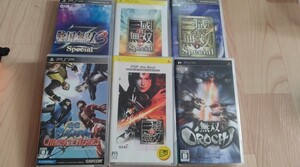 psp 真・三國無双まとめ売り動作品 無双OROCHI