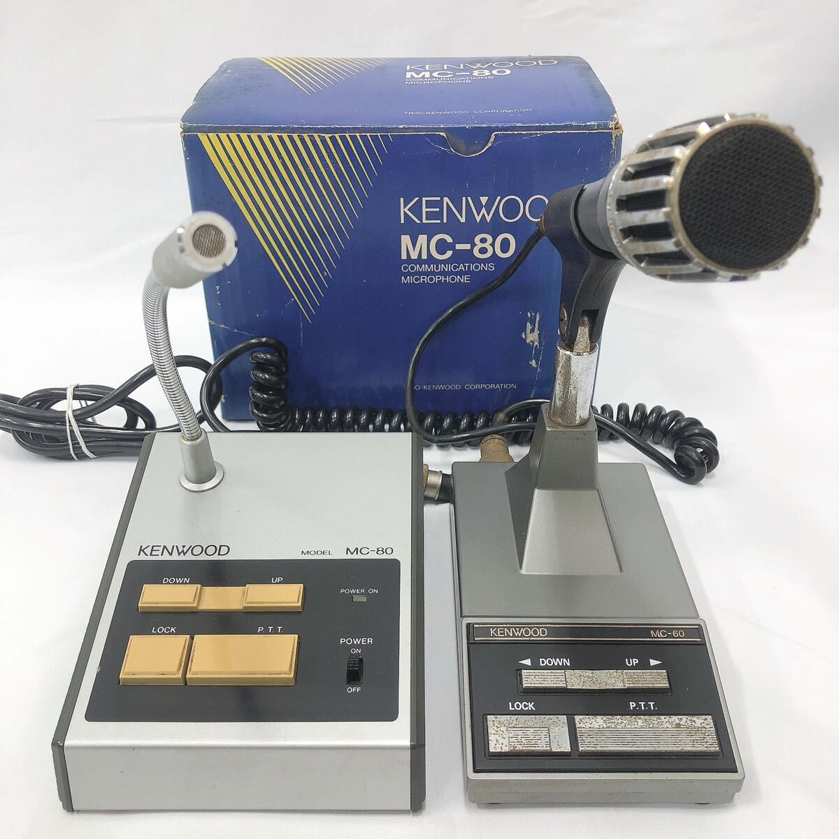 ケンウッド MC-60 スタンドマイク 外箱のみ有 美品！ アマチュア無線