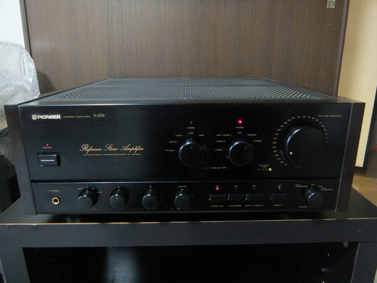 Yahoo!オークション -「pioneer a-838」(アンプ) (オーディオ Yahoo!オークション -「pioneer a-838」(アンプ) (オーディオ