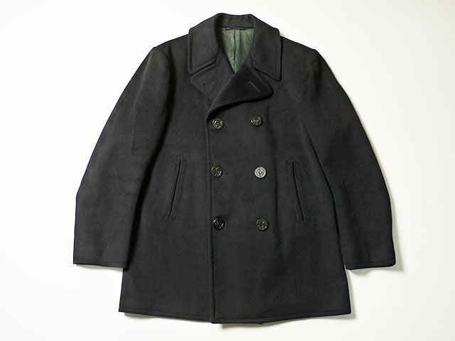 【美品✴︎】希少 Lサイズ ショット シングル ピーコート ブラック ウール Yahoo!オークション -Lサイズ(ピーコート)の落札相場・落札価格