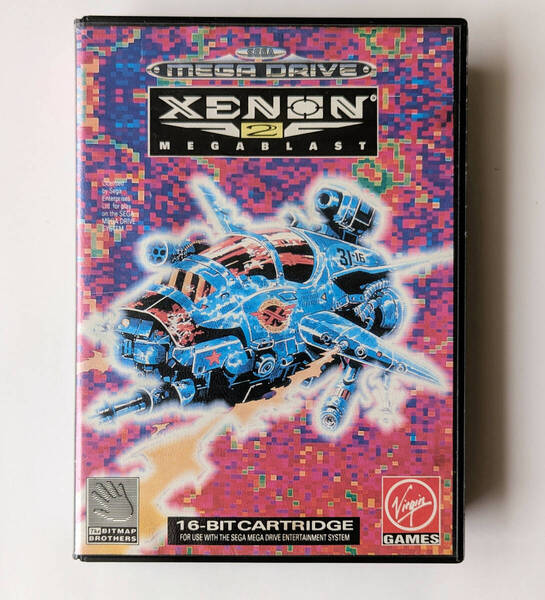 MD ゼノン2メガブラスト XENON 2 MEGABLAST EU版 PAL ★ セガメガドライブ MEGA DRIVE